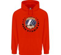 Felpa Per Bambini Con Stampo Divertente Di Un Bradipo Che Scia