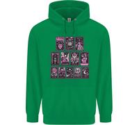 Felpa Per Bambini Con Teschi Dei Tarocchi E Cartomante