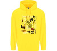 Felpa Per Bambini Con Teschio Di Dracula Vampiro Zombie Halloween