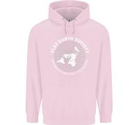 Felpa Per Bambini Del Flat Earth Society Membri In Giro Per Il Mondo