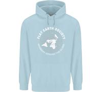 Felpa Per Bambini Del Flat Earth Society Membri In Giro Per Il Mondo