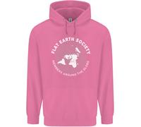 Felpa Per Bambini Del Flat Earth Society Membri In Giro Per Il Mondo