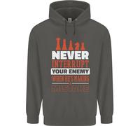 Felpa Per Bambini Divertente A Scacchi Non Interrompere Mai Il Tuo Nemico