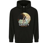 Felpa Per Bambini Divertente Con Scalatore 'La Gravità Non Esiste'