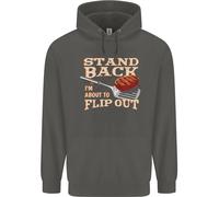 Felpa Per Bambini Divertente Flip Out BBQ Grill