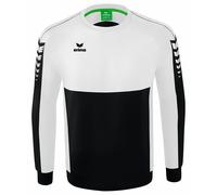 Erima Bambini Casual Felpa Six Wings, Nero, 164