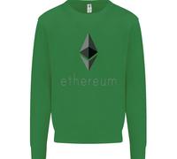 Felpa Per Bambini Ethereum Crypto Currency