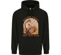 Felpa Per Bambini Fox Benvenuto Inverno E Giorni Pigri