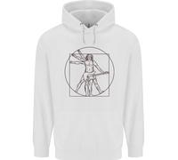Felpa Per Bambini Guitar Vitruvian Man