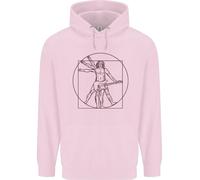 Felpa Per Bambini Guitar Vitruvian Man