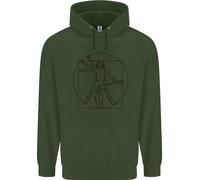Felpa Per Bambini Guitar Vitruvian Man