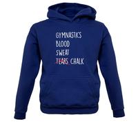 Felpa Per Bambini Gymnastics Blood Sweat Chalk - Gymast Floor Lacrime
