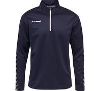 Felpa per bambini Hummel demi-zip hmlAUTHENTIC Bleu 14 anni
