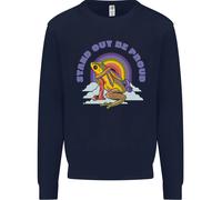 Felpa Per Bambini LGBT Frog Stand Out To Be Proud Gay Pride