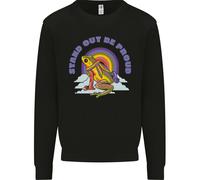Felpa Per Bambini LGBT Frog Stand Out To Be Proud Gay Pride