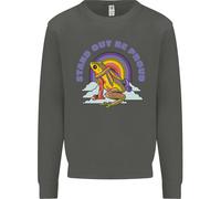 Felpa Per Bambini LGBT Frog Stand Out To Be Proud Gay Pride