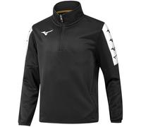 Felpa per bambini Mizuno Nara TT Noir 8 anni