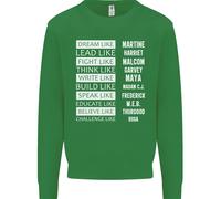 Felpa Per Bambini Nera Come Un Sogno In Onore Del Mese Della Storia Dei Neri