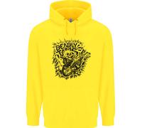 Felpa Per Bambini Rock Metal Punk Guitarista Deadly Tams