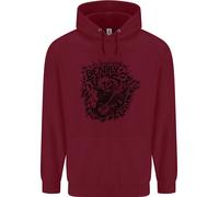 Felpa Per Bambini Rock Metal Punk Guitarista Deadly Tams