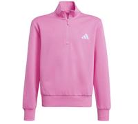 Felpa per ragazze Adidas Junior Full-Zip Sweatshirt - pink fusion/white - Rosa (164 cm)