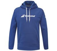 Felpa per ragazze Babolat Exercise Hood Sweat Jr. - Blu (152 cm)