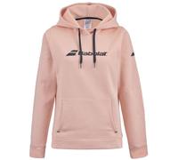 Felpa per ragazze Babolat Exercise Hood Sweat Jr. - Rosa (152 cm)
