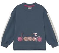 Felpa per ragazze Diadora Jg. Sweatshirt Crew Twinkle - china blue - Blu (XXL)