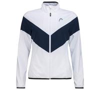 Felpa per ragazze Head Club 22 Jacket G - white/dark blue - Bianco (164 cm)