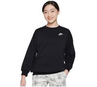 Felpa per ragazze Nike Kids Sportswear Club Fleece Oversized - Nero (XL)