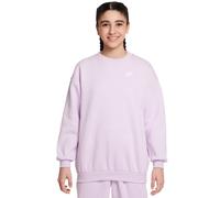 Felpa per ragazze Nike Kids Sportswear Club Fleece Oversized - Viola (S)