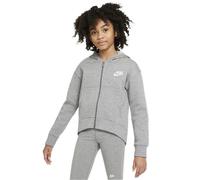 Felpa per ragazze Nike Sportswear Club Fleece FZ Hoodie G - carbon heather/white L