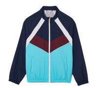 Felpa per ragazzi Lacoste Recycled Fiber Colourblock Zipped Jacket - navy blue/white/bordeuax/blue - Blu (140 cm)