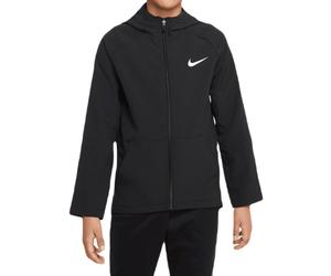 Felpa per ragazzi Nike Boys Dri-Fit Woven Training - black/black/black/white - Nero (S)