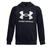 Felpa per ragazzi Under Armour Rival Fleece Hoodie - black/onyx white L