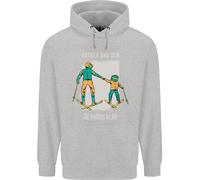 Felpa Per Sciatori Padre E Figlio Per La Festa Del Papà