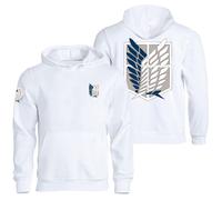 Felpa Personalizzata - Attack on titan - corpo di ricerca - survey corps