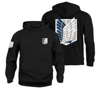 Felpa Personalizzata - Attack on titan - corpo di ricerca - survey corps