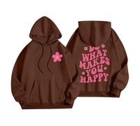 Felpa Pesante Donna Felpa Donna Invernale con Cappuccio Cerniera Felpe Natalizie Il Tre Invisibili Cotone Leggero Pile Zip Larghe Stampata Bianca Senza Blu Lilla Lunga Oversize Coperta Angel
