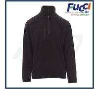 Felpa Pile Uomo Payper PIRENEI Calda Invernale Mezza Zip Trekking Lavoro Sport