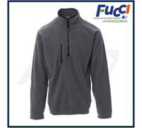 Felpa Pile Uomo Payper PIRENEI Calda Invernale Mezza Zip Trekking Lavoro Sport