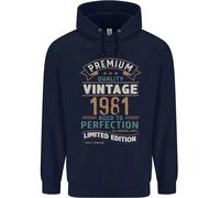 Felpa Premium Vintage 44° Compleanno 1981 Uomo