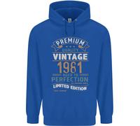 Felpa Premium Vintage 44° Compleanno 1981 Uomo