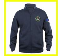 FELPA PROTEZIONE CIVILE con RICAMO DIRETTO zip lunga MAGLIA POLO