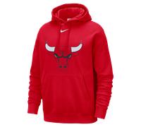 Felpa pullover con cappuccio Chicago Bulls Club Nike NBA - Uomo - Rosso XL