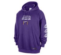 Felpa pullover con cappuccio Los Angeles Lakers Courtside Jordan NBA Club Premium - Uomo - Viola S