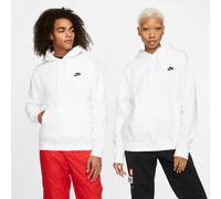 Felpa pullover con cappuccio Nike Club Fleece - Bianco XL