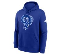 Felpa pullover con cappuccio Nike NFL Los Angeles Rams Primetime Club Logo - Uomo - Blu M