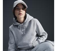 Felpa da tennis da donna Nike Sportwear Phoenix Fleece - dark grey heather/sail - Grigio (XL)