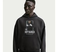 Felpa pullover da basket con cappuccio in tessuto spazzolato Therma-FIT LeBron "Hurt Feelings" - Uomo - Nero